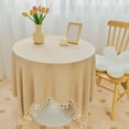 thumbnail image 1 of RYRDWP Nappes 60 % Coton, 40 % Lin avec Franges pour Petites Tables, Nappe Carrée en Lin 55 X 55 Pouces pour Mariage, Fête, Intérieur, Extérieur, Lavable à la Machine, 1 of 8