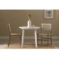 thumbnail image 3 of South Shore Balka Woven Rope and Teak Dining Chair, Set of 2, in Cream and Natural, 3 of 11