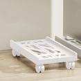 thumbnail image 4 of Adjustable Computer Tower Stand with 4 Locking Wheels, Mobile Ventilated PC Cart Rack for Desktop Host, Rolling Caster Under Desk Organizer for Office Home, 4 of 6