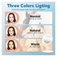 thumbnail image 4 of LED Makeup Mirror With Light Lamp With Storage Desktop Rotating Cosmetic Mirror Light Adjustable Dimming USB Vanity Mirror ,Widely Use, 4 of 7