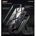 thumbnail image 2 of Dexnor Full Body Case for Google Pixel 8Pro, [Built in Screen Protector and Kickstand] Heavy Duty Military Grade Protection Shockproof Protective Cover for Google Pixel 8 Pro Black, 2 of 6