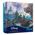 thumbnail image 2 of THOMAS KINKADE DISNEY - CINDERELLA WISHES UPON A DREAM - 750 PIECE PUZZLE, 2 of 3