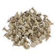thumbnail image 4 of Unique Bargains 100 x 6mm Hole Plastic Rivets Fastener Push Clips Khaki for Car Auto Fender, 4 of 5