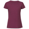 thumbnail image 3 of Fruit Of The Loom T-Shirt Premium en Fil à Tricoter pour Femmes Coupe Ajustée, 3 of 3