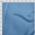 thumbnail image 4 of oneOone Polyester Spandex Medium Blue Fabric Quatrefoil Craft Projects Decor Fabric Printed By The Yard 56 Inch Wide, 4 of 4