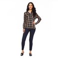 thumbnail image 2 of Penmans Women's Button-Up Plaid Shirt, 2 of 6