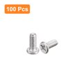 thumbnail image 3 of Unique Bargains M1.4x0.3x4mm Lot de 100 Vis Plates Rondes en Métal pour Machine à Entraînement Phillips, 3 of 5