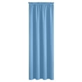 thumbnail image 2 of HCBY Rideaux Occultants Unis - Design Moderne Isolé Thermiquement avec Passe-Tringle, Réduction du Bruit et Lavable à la Machine pour Chambre et Salon (Bleu,63"x52 Pouces), 2 of 6