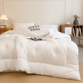 thumbnail image 5 of Dvruxg Soft Washed Microfiber Duvet Insert – Lightweight, All-Season Comforter, Breathable, Machine Washable, Gray(78.7"x90.6"), 5 of 5