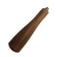 thumbnail image 2 of Solid Wooden Handle Replacement Tools Reusable Crafts Professional Filter Holder Handle File Handle for barista and coffee Machine - Dark Brown, 2 of 5
