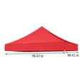 thumbnail image 3 of Commercial Instant Tent Replacement Top Outdoor Camping Sun Shelter for Patio Garden, 3 of 5