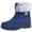 Blue, variant on Womens Winter Boots Stylish Warm Fleece Lined Boots for Women HighTop Shoes, Soft Soles, Perfect for Fall and Winter Fall Boots Women