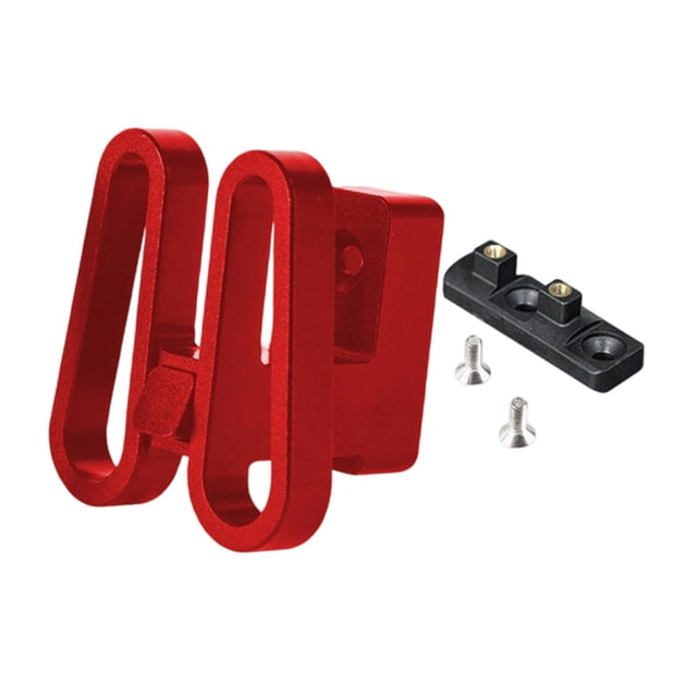 koolsoo Bike Front Carrier Block Adapter Adults Men Folding Bike Front Carrier Mount Red