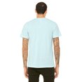 thumbnail image 2 of Bella Canvas Mens CVC Jersey Tee, L, Heather Ice Blue, 2 of 3