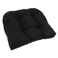 thumbnail image 2 of Blazing Needles Coussin de Chaise en Forme de U (Ensemble de 2) - Noir, 2 of 3