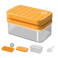thumbnail image 2 of Ice Ball Mold,Ice Block Mold Ice Block Tray, 28 Press-Type Ice Trays, Homemade Ice Ball Chilly Ice Block Molds, Easy Press Out Pattern Flexible Ice Block Molds, Suitable for Freezers, Easy, 2 of 9