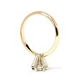 thumbnail image 2 of 14k Yellow Gold 1ct Round Solitaire Diamond Engagement Ring, 2 of 3