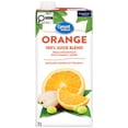 thumbnail image 1 of Great Value Orange Mélange de Jus à 100 % 1L, 1 of 5
