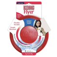 thumbnail image 2 of KONG Flyer Durable Rubber Flying Disc Dog Toy, Red, Large (2 Pack), 2 of 7