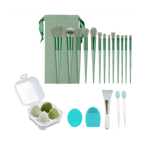 Brosses de maquillage, Kit maquillage, Brosse de fondation Brosse à paupières Ensemble de brosses de maquillage