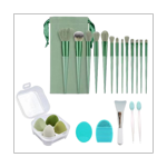 Makeup Brushes, Makeup Kit,Foundation Brush Eyeshadow Brush Make Up Brushes Set,1 x makeup set (as shown in the picture, the color of the makeup egg is random, don't accept the specified color.)