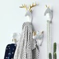 thumbnail image 3 of Wweixi Coat Hooks Easy To Install And Wide Application For Added In Daily Life golden(horse) 1Set, 3 of 6