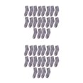 thumbnail image 1 of Ruiboury 10piece Elastic Fit For All Feet Shape Extra Thick Socks For Breathability Sweat-absorbing Breathable Exquisite Craft Light Grey 2Set, 1 of 6