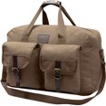 thumbnail image 1 of World Famous "Bezenville" Canvas Duffle - Brown, 1 of 1
