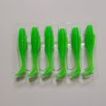 thumbnail image 2 of 6.7Cm/2.3G 6Pcs Fishing Lure Soft Plastic Paddle Tail Swimbait Bass Wobblers, 2 of 8