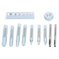 thumbnail image 2 of Herwey Eyelet Die Punch Tool Hole Set Snap Rivet Setter Base Leather Craft Kit Hardware,Leather Craft Accessories,Snap Rivet Setter, 2 of 8