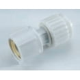 thumbnail image 1 of Elkhart Supply Fresh Water Fitting 16865 Flair-It; Adapter; Straight; White; Plastic; Single; With Barcoded, 1 of 4