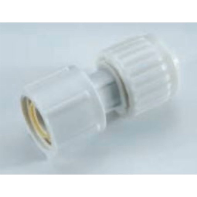 Elkhart Supply Fresh Water Fitting 16865 Flair-It; Adapter; Straight; White; Plastic; Single; With Barcoded