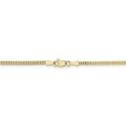 thumbnail image 4 of 10k Yellow Gold 1.5mm Franco Chain Necklace Pendant Charm, 4 of 9