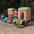 thumbnail image 1 of Step2 Clubhouse Climber Outdoor Climbing Toy and Playhouse for Ages 2 to 6 Years, 1 of 5