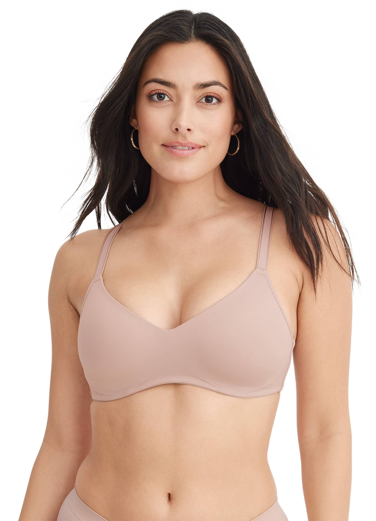 Jockey Smooth & Sleek Microfiber Full Coverage Wirefree T-Shirt Bra