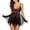 Red, variant on Clearance Sale 2025 Intimates Women's Clearance Underwear Lace Bra and Panty Strap Mesh Babydoll Underwear