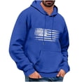 thumbnail image 2 of Styesk Sweatshirts pour Hommes Imprimé Décontracté à Capuche Manches Longues, 2 of 3