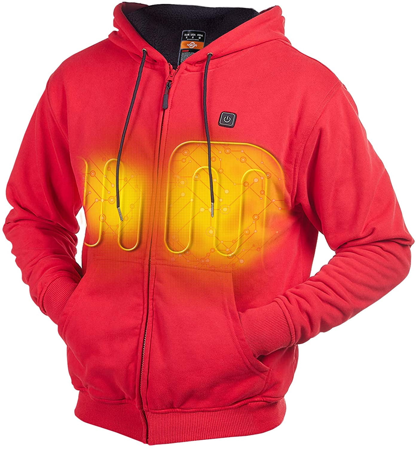 Heated Hoodie with Battery and Charger (Unisex)