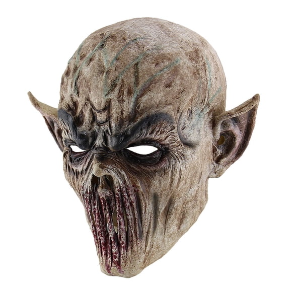 YSTIANN Terror Ghost Halloween Mask, Scary Devil Face Cover for Dance Parties, Biochemical Alien Zombie Costume Prop WJ94-3180