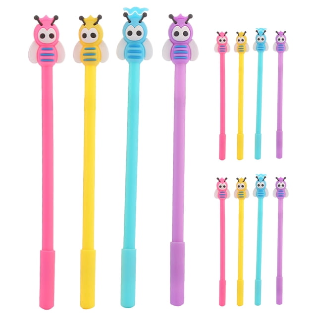 12Pcs Writing Pens Students Stationery Note Taking Pens for Students School Supplies