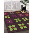 thumbnail image 3 of Ahgly Company Tapis Rectangulaire Lavable en Machine Intérieur Transitionnel Marron, 2 Pieds x 3 Pieds, 3 of 7