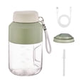 thumbnail image 3 of Siruishop Portable Blender 1000ml Multifunctional for Shakes and Smoothies Travel Home Green Double Lid, 3 of 8