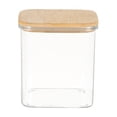 thumbnail image 1 of Food Storage Container for kitchen,Pantry Organizer Bins Containers Jars With Lids Spaghetti Pasta Storage Container For Kitchen Pantry Tall Clear Airtight Food Storage Jar With Sealing Wood Cover, 1 of 6