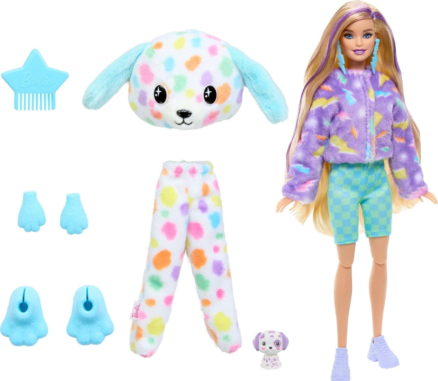 Barbie Cutie Reveal Rêve couleur Poupée et acc. Dalmatien