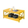 thumbnail image 2 of Pemberly Row Coffee Table in Yellow Wood Finish, 2 of 5