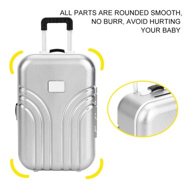 Mini Bagage, Jouet Valise pour Bébé, Sûr Robuste Délicat Portable Proches Enfants Garderie pour Maison Amis