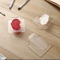 thumbnail image 4 of FESTFENDS Palette de Fards à Joues 3 Pcs Transparente Mélange Produits de Beauté pour Femmes Nail Art, 4 of 7