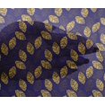 thumbnail image 4 of oneOone Viscose Chiffon Fabric Leaves Block Print Fabric By Yard 42 Inch Wide, 4 of 4