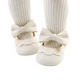 thumbnail image 1 of Newborn Girls PU BowKnot Princess Shoes, 1 of 6