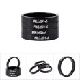 thumbnail image 3 of Headset Spacer Aluminium Headset 4pcs Aluminium Alloy Bike Spacers Stem Riser Bicycle Fork Washers Headset Spacers For, 3 of 5